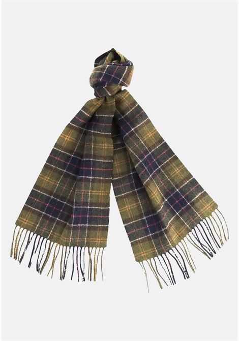 Sciarpa in lana d'agnello Tartan verde per uomo e donna BARBOUR | 242-USC0001USC1TN11